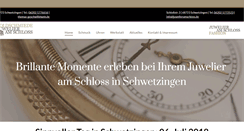 Desktop Screenshot of juwelieramschloss.de